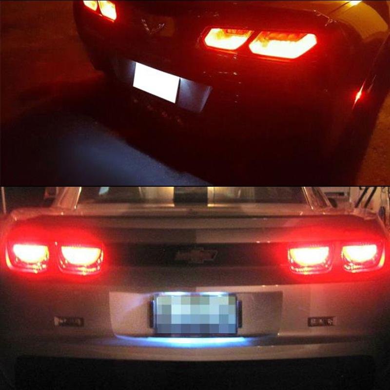 2x LED Licence Number Plate Light for OPEL VAUXHALL MOKKA X Insignia Sports Tourer Cadillac GMC Chevrolet Cruze Camaro Corvette License Plate Lights