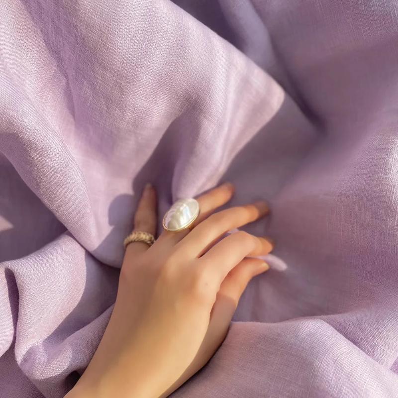 280cm*100cm Pure Linen Fabric for Sewing Quilting Fabrics DIY Crafts Bags Baby Clothing Dress Bedding Sets Handmade Sewing