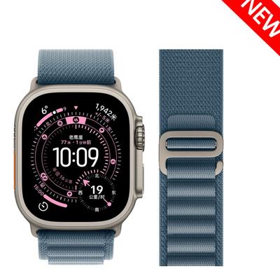 Alpine Strap For Apple Watch Ultra 2 3 Bands 49mm 44mm 40mm 45mm 41mm 42mm 46mm Correa Bracelet iWatch Series 7 6 5 3 Se 8 9 11