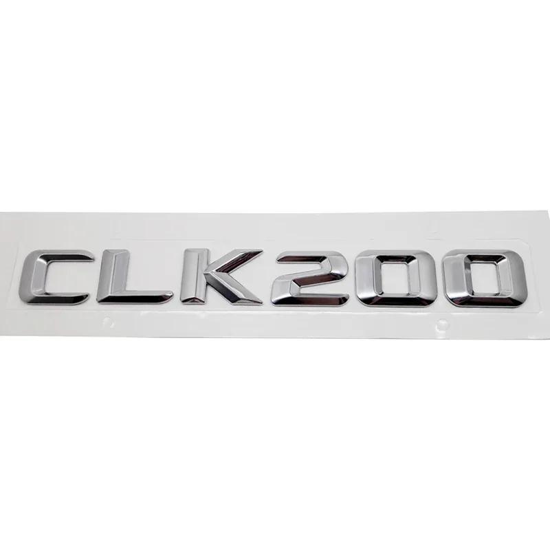 Car Rear Trunk Letters Emblem Tail Box Badge Sticker for Mercedes Benz CLK55 CLK63 CLK200 CLK230 CLK240 CLK280 CLK320 CLK Class