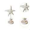 Wooden Decor Figurine Collectible Desktop Ornament Sculpture for Entrance Shelf Home Living Room