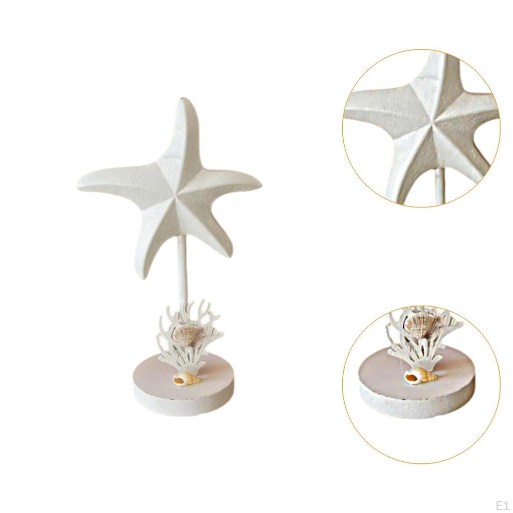 Wooden Decor Figurine Collectible Desktop Ornament Sculpture for Entrance Shelf Home Living Room