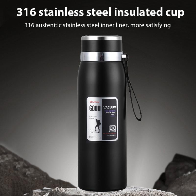 Thermal Water Bottle Office Outdoor Keep Cold and Hot Water Coffee Tea Thermos Bottle Vacuum Flasks Stainless Steel Thermos Cup