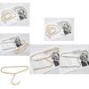 Women Hip Hop Metal Belt With Glitter Embellishments For Casual Outdoor Wear