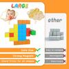1.42 Inch Magnetic Tiles Toys STEM Magnet Toys Magnetic Blocks Building Toys Montessori Toy 2024 Best Gifts for Childrens