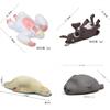 Animal Magnet Refrigerator Sticker Set With Resin Material For Kids And Gifting