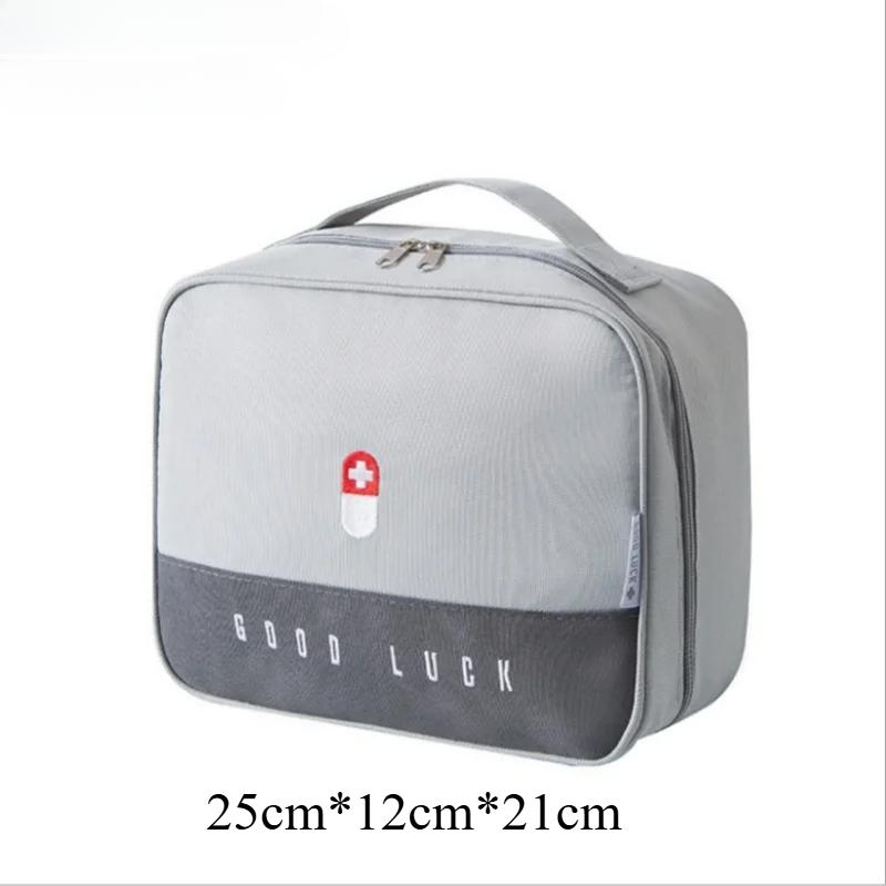Portable Medicine Bag Cute First Aid Kit Medical Emergency Kits Organizer Outdoor Household Medicine Pill Storage Bag Travel