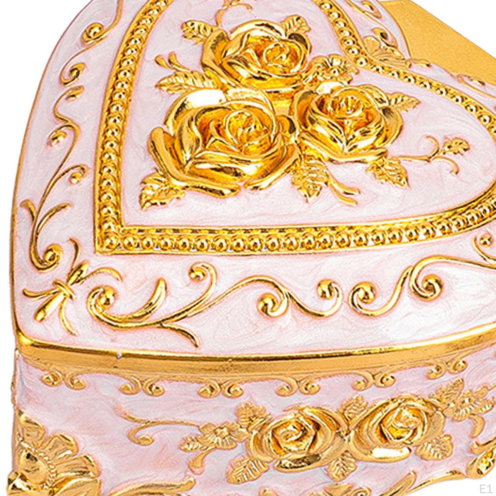 Elegant Heart -shaped Jewelry Collar Organizer Unique Crafts of Ships for Rooms