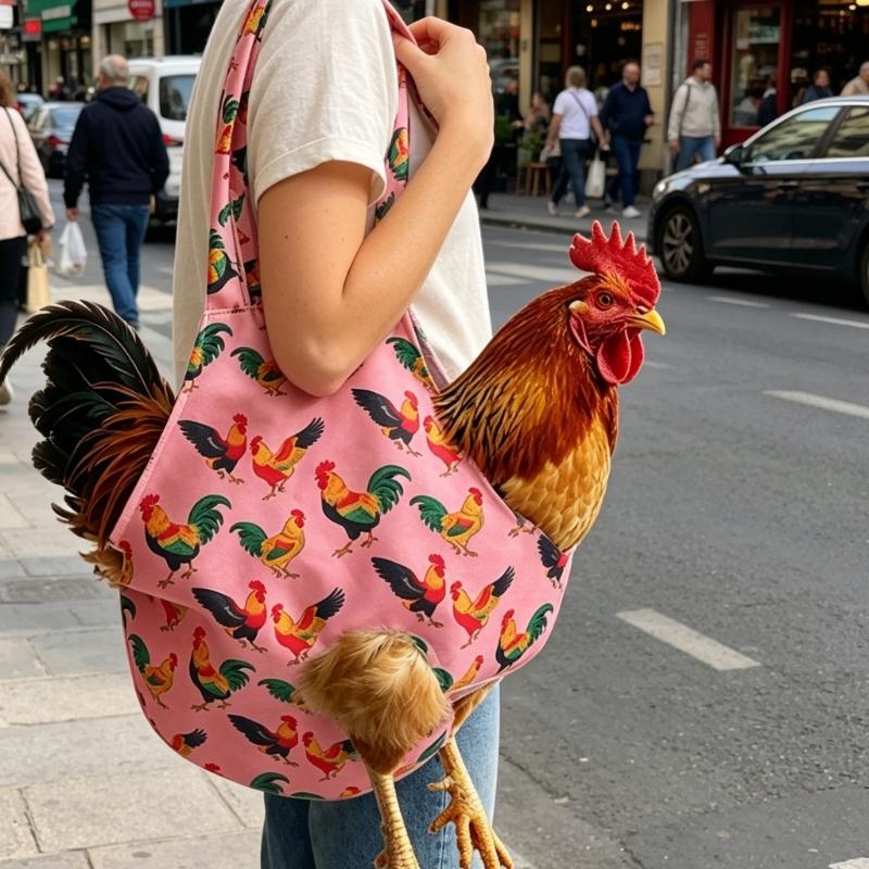 Chicken Carrying Bag Harness Soft Walking Bag Chicken Holder Carriers Bag for Outdoor Use Easy Controlling