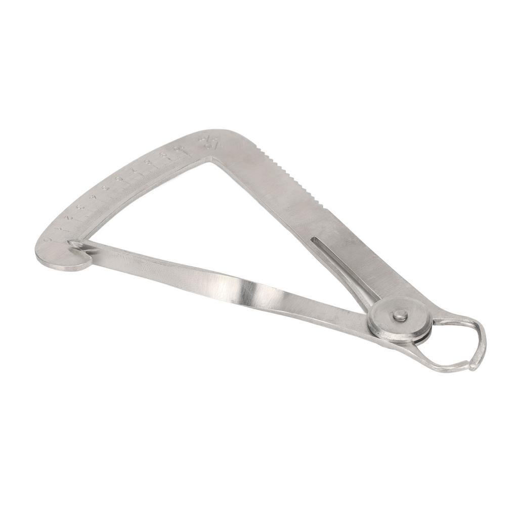 Inner Caliper Ruler Stainless Steel Rustproof Jewelry Stones Measuring Tool 0?10mm Hardware Tool