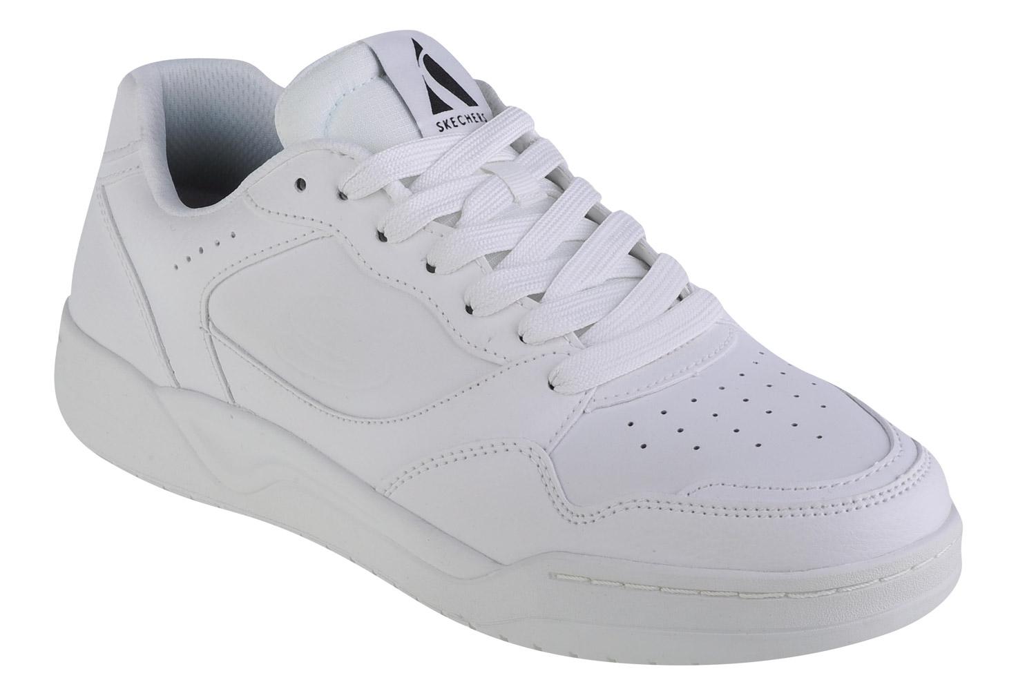 Skechers Koopa-Volley Low Varsity, Baskets blanches pour hommes