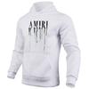 European Size Sweater Men's and Women's Solid Color Letter Sweater Printing Loose Casual Hoodie Sports