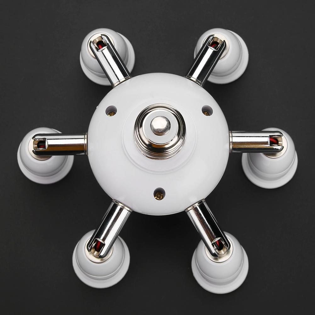 E27 Led Lamp Base 5/7 Heads Lamp Base LED Light Bulb Holder Adapter Converter Socket Household Lighting Accessories