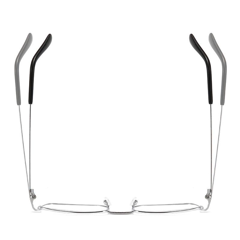 New Fashion Transparent Reading Glasses for Women Men Metal Frame Presbyopia Anti Blue Light Glasses +1 0 to 4 0