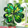  Bohemian Style Clover Sun Catcher, Acrylic Painted Curtain, 2D Flat, Size 8x7.5 Inches, Suitable for Birthday