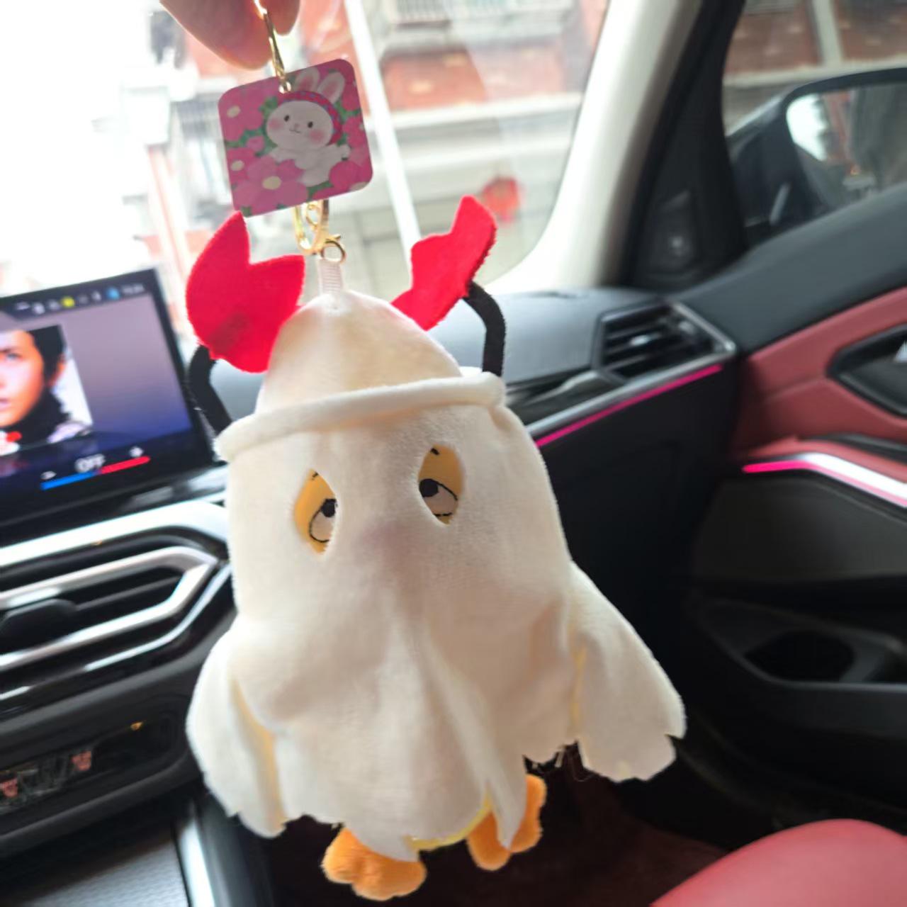 

Популярный интернет-персонаж третьего поколения Раздражающая утка Плюшевый брелок-подвеска Подарок для друзей Beaded Chain