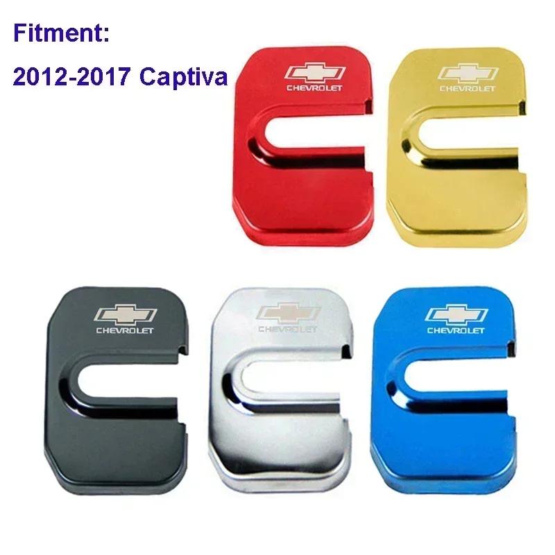 4pcs Car Door Lock Protector Cover Sticker for Chevrolet Cruze Silverado Traverse Spark Equinox Malibu Captive Aveo Sonic Onix