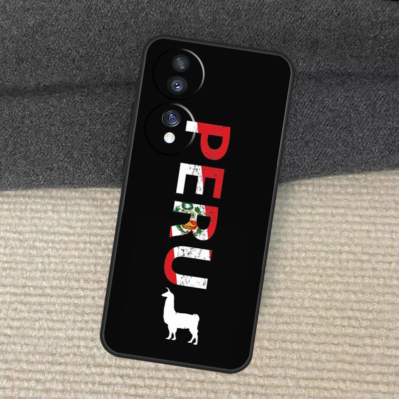 Peru Flag Case For Honor Magic 7 5 6 Lite Honor 50 70 90 Lite 200 Pro X8b X9a X8a X8 X9 X9c X9b Cover