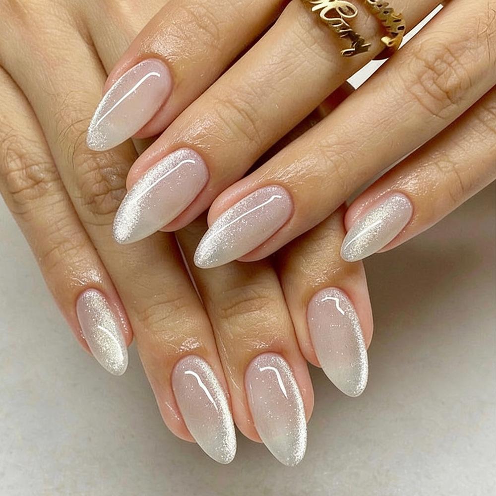 Temperament Cat-eye Wearable Manicure Nails, High-end Handmade Wearable Nails, Manicure Patches, Fake Nail Patches