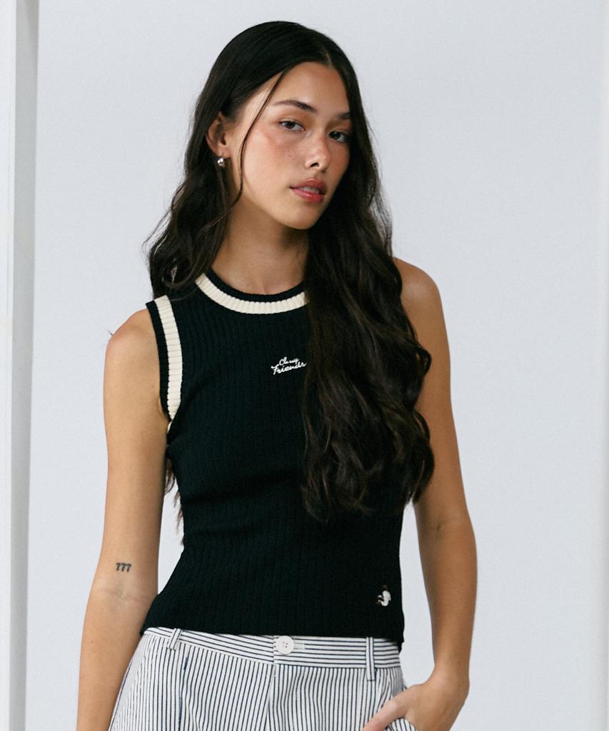 Keullaessikeulleob Catnip Slim Tank Top (2 Colors)