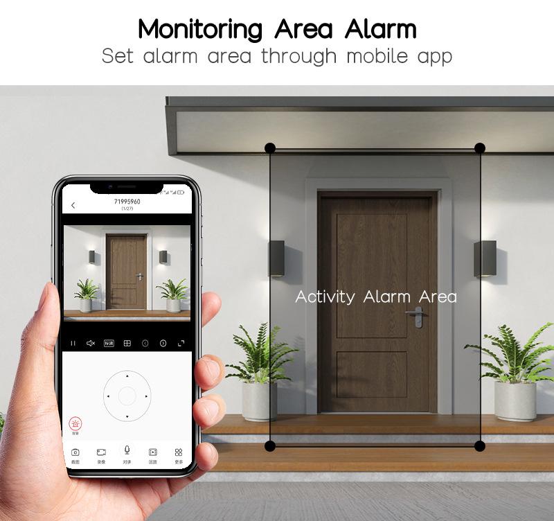 Wireless 5-Lens Zoom Outdoor Surveillance Camera with Night Vision, 4G Connectivity, and Smart HD Monitoring