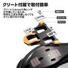 ROCKBROS Clipless Cleats Carbon Titanium Alloy for Road Bikes Pedals, SPD-SL Compatible, Included, Fiber, Lightweight, Axle, 9/16"