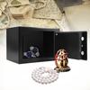 High Security Steel Safe Box Key Operated Money Cash Storage Home Security Steel Box Mechanical Key Lock