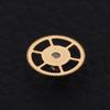 Golden Mechanical Watch Third Wheel Alloy Escape Wheel Replacement  Movement Repair