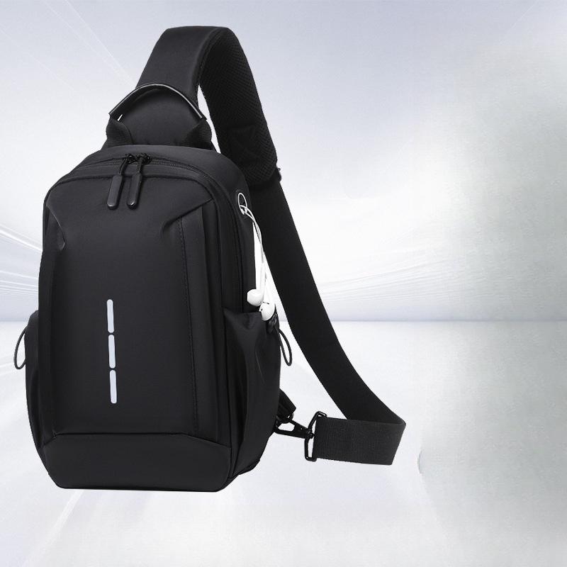 Men's Fashion Chest Bag Travel Women's Crossbody Bag Trendy and High-end Casual Shoulder Bag Commuting Light Chest Bag