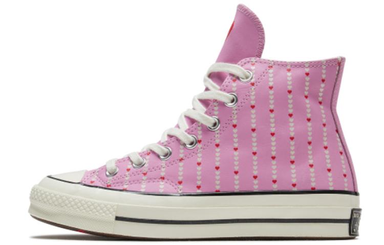 Converse High Chuck 70 Люби без страха - Пионовый розовый 167345C 36