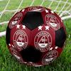 1PC AFC Size 5 Soccer Ball PrahaIndoor Soccer Ball Colorful All Ages Machine Stitched PVC Competition Ready Durable High-Bounce