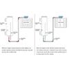 Universal 2''x13” / 3''x10” Radiator Coolant Overflow Puke Tank Polished Stainless Steel Radiator Coolant Overflow Tank Silver