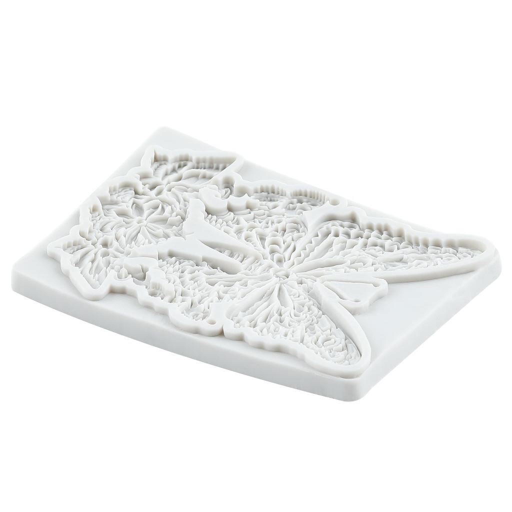 Butterfly Silicone Molds Butterfly Flower Fondant Mold Cake Decorating Tools Cupcake Topper Chocolate Candy Craft Gum Paste Polymer Clay