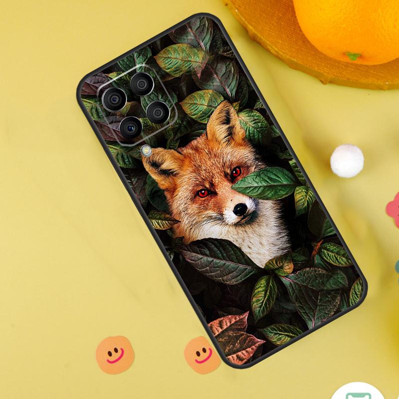 Cute Fox In Autumn Case For Samsung Galaxy M31 M32 M12 M52 M21 M15 M55 M56 M36 M16 M06 M13 M33 M53 M14 M34 M54