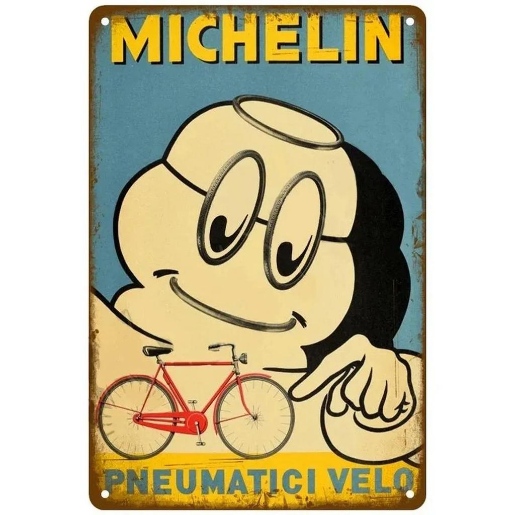 Tire Garage Shop Plaque Metal Tin Signs Wall Decoration Vintage Art Posters Iron Painting for Man Cave Home Cafe Garden Club Bar