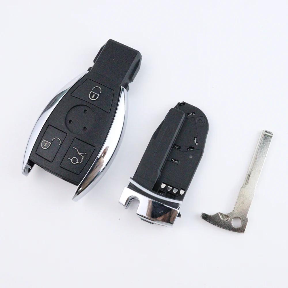 For Mercedes Benz Cl Slk Clk C E S Class Bga Nec Dual/Two/2 Battery Car Key Fob Case Shell Housing