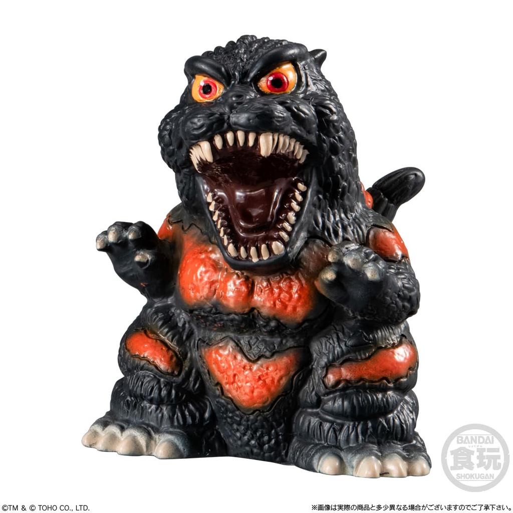 Bandai GODZILLA SOFVIDOLL 10-Piece Set (Candy Toys/Gum)