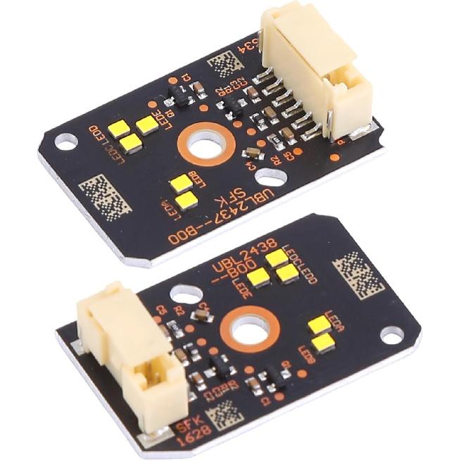 4PCS Yellow DRL LED Boards Compatible with BMW F90 M5 G30 530i 540i M550iX 2017-2020 Angel Eyes DRL LED Modules Board Stabilizer Replaces 63117214939
