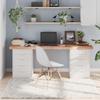 VidaXL Light Brown Table Top 180x60x6 Cm Treated Oak Wood 3156394