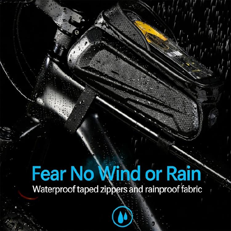Waterproof Touches Screen Cycling Bag Top Front Tube Frame Road Bike Bag Phone Case Bike Accessories