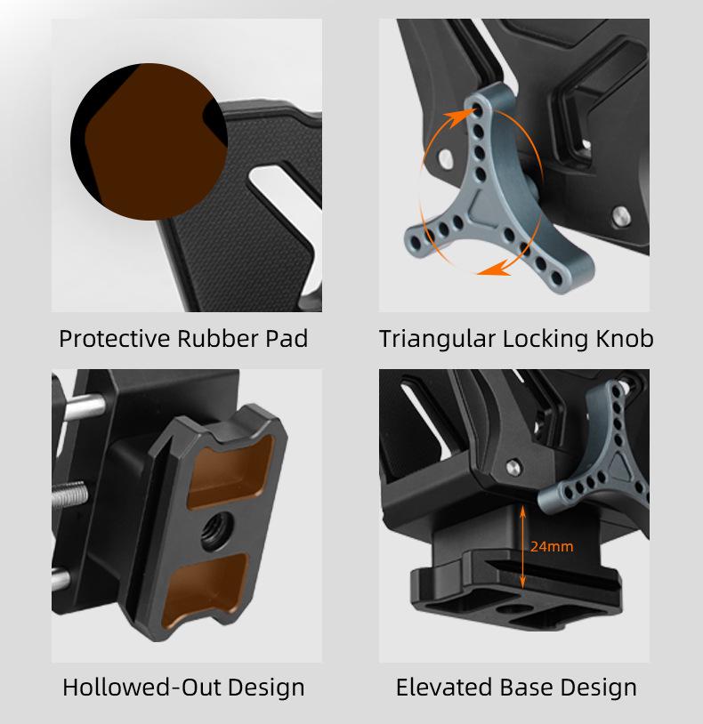 Joyload Lightweight Aluminum Tripod Saddle Support Adapter