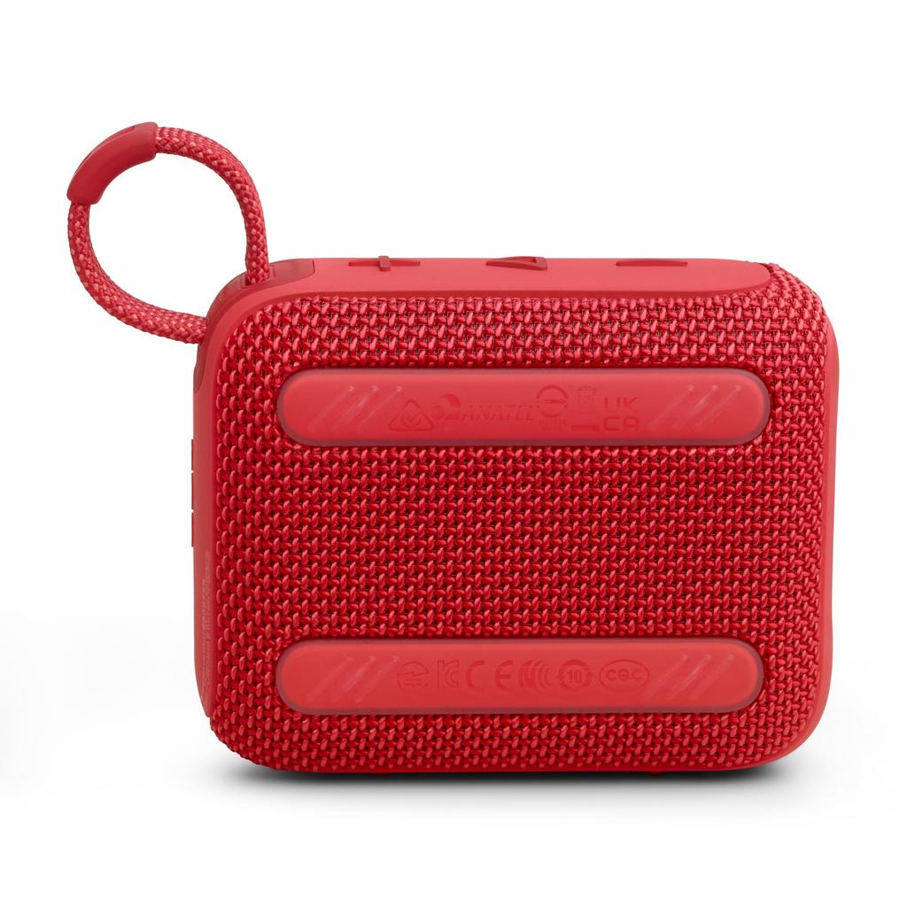 JBL GO4 Bluetooth Speaker USB-C Charging IP67 Dustproof Waterproof Portable Red JBLGO4RED