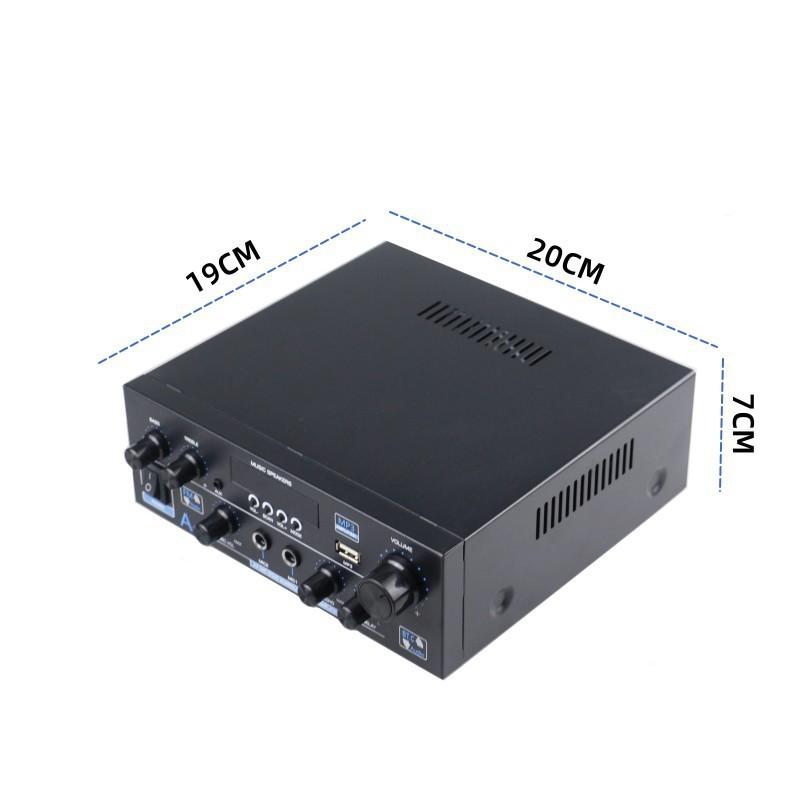 Amplificador de Áudio Estéreo HIFI AK-55 Amplificador Digital Bluetooth de Dois Canais Alto-falante de Som Surround para Home Cinema