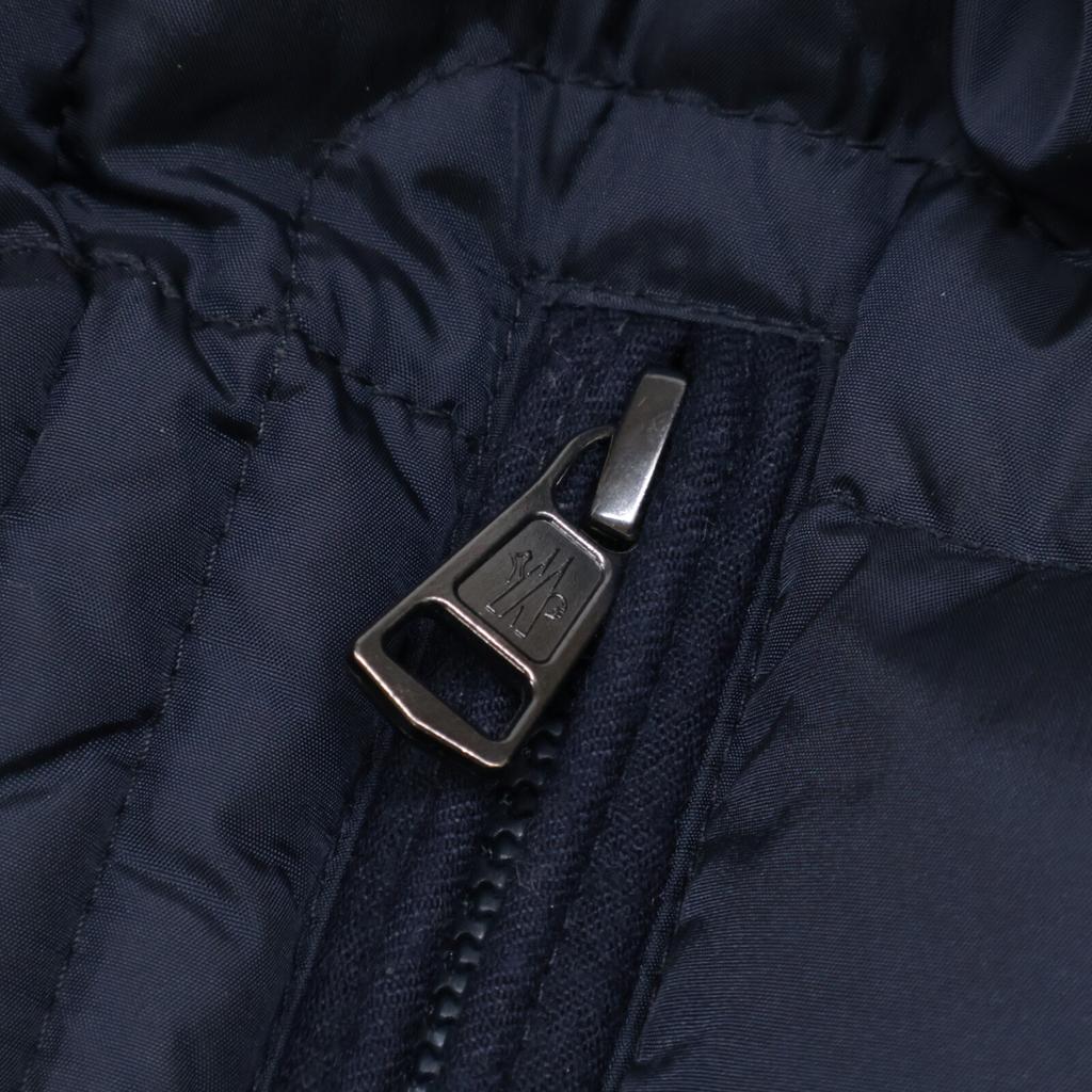 MONCLER Parallel 2016 RYAN/Ryan Nylon x Wool Switch Hooded Jacket Jacket 0 NavyUsed