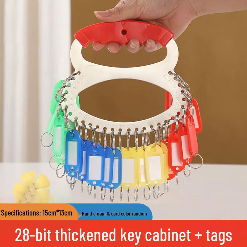 Ou Liwen Key Organizer with Numbered Tags