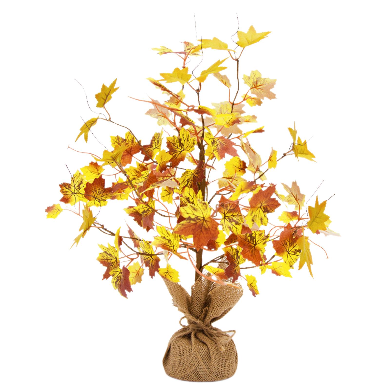 

Осенний декор, центральный элемент, простой в использовании, праздничный акцент, многоразовое украшение, искусственное кленовое дерево, украшение на День благодарения