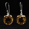 A+ CERTIFIED Natural 72.65 Ct 7 Color Alex Round Cut Gemstone Earring Pair MY.ER-32-NS
