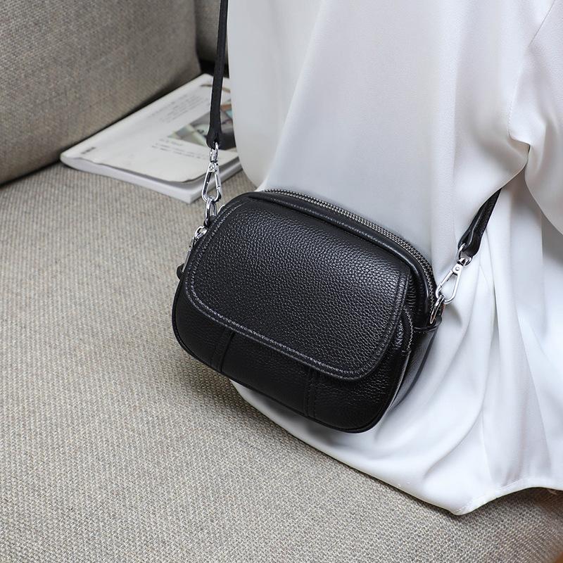 

Женская мини-сумка из натуральной кожи Новая модная и универсальная сумочка Женская сумка через плечо на одно плечо Женская