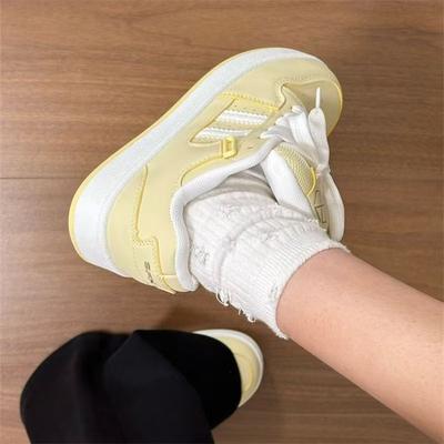 Milk Yellow Bread Shoes Spring and Summer New Campus Style Casual Board Shoes Sub Board Shoes