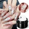 BORN PRETTY Nail Extension Gel Non-Sticky Hand-Moldable Scuplting Gel for Nail Art Clear Slip Gel 30ml